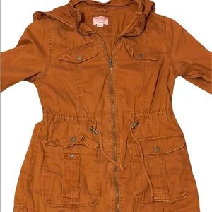 Burnt Orange Utility Jacket